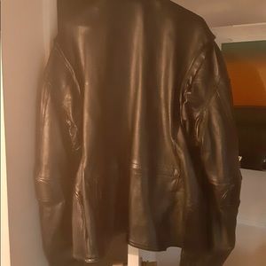 Black Leather Motorcycle Jacket